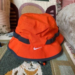 NWT Nike Orange and Gray Boonie Hat